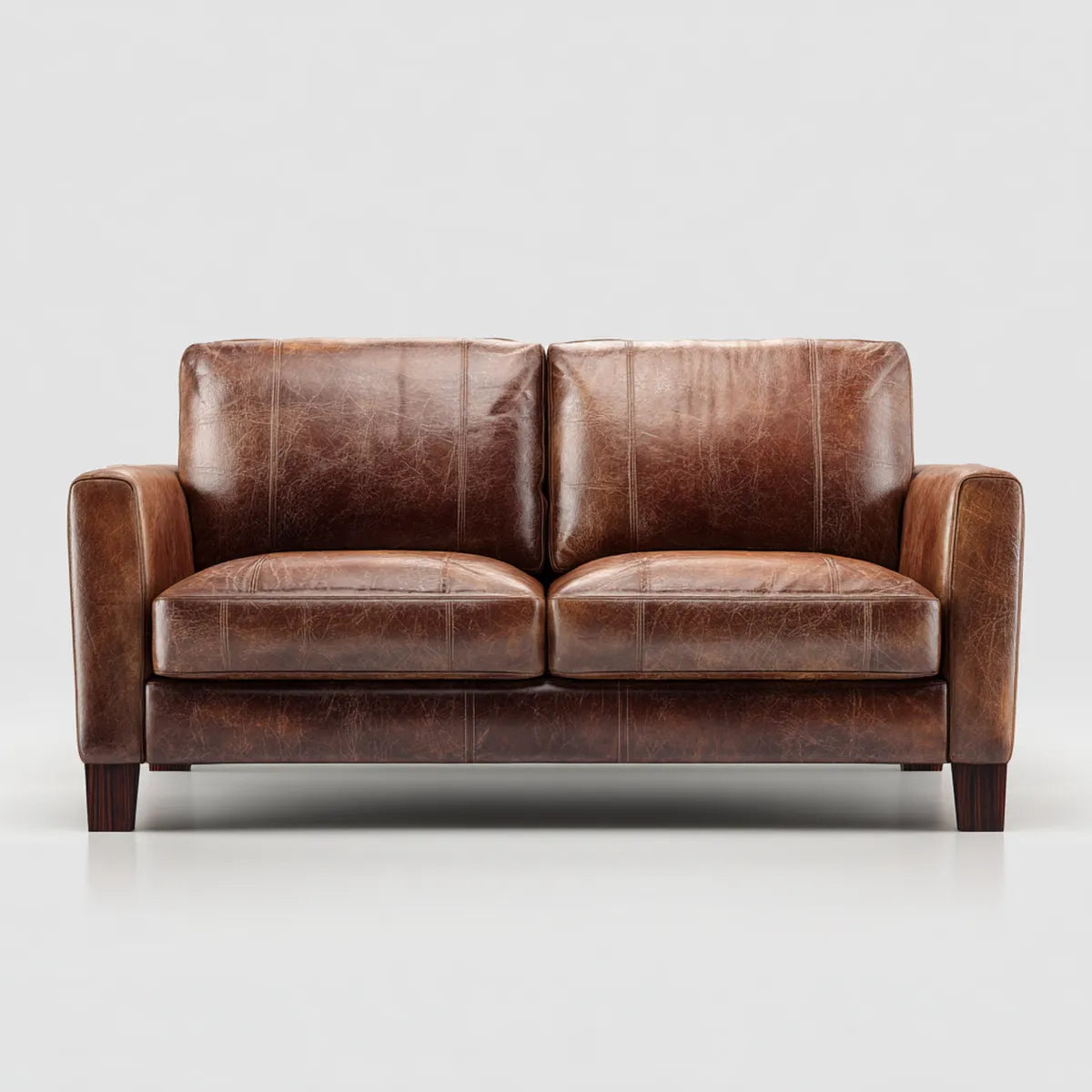 Sofa, 2-kanapa z tworzywa sztucznego Brązowy 160 x 90 x 88 cm